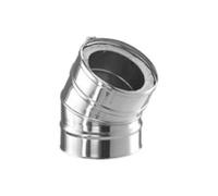 Coude 30° - double paroi - Schiedel ICS 150 mm