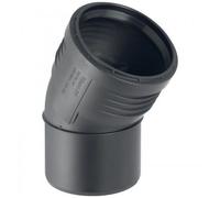 Coude 30° Silent-PP diamètre 110 mm pour évacuation discrète GEBERIT