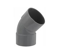 Coude 45° en pvc à coller, femelle / femelle, D100