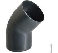 Coude 45° mâle / femelle pour gouttière Pcs80a pvc G