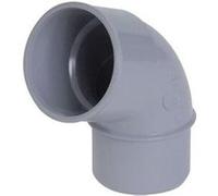 Coude 67°30 mf, pvc gris - ø 40 mm, nicoll, ref. Uch6 Gris G