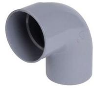 Coude 87°30 mf, pvc gris - ø 50 mm, nicoll, ref. Ucj8 Gris G
