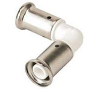 Coude 90° à sertir multicouche PVDF 20x20 HENCO Blanc - 1PKW-2020 Blanc G