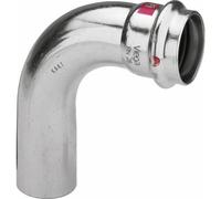 Viega Coude 90° Prestabo 1116.1 – Embout mâle 35 mm, acier non allié, SC-Contur