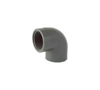 Coude 90° Femelle/Femelle à visser et à coller - Ø A: 50mm | Ø B: 1''1/2