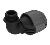 Gardena Coude mâle 90° 25 mm x 3/4 pouce raccord Quick&Easy joint auto-étanchéifiant (2781-20)