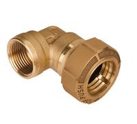 Coude 90° pour tube PE - serrage extérieur - F1/2"-20 - Tof Push OT EFFEBI
