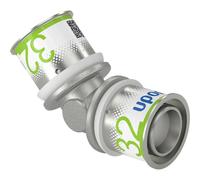 coude à sertir - 45 degrés - s-press plus - 32 mm vers 32 mm - uponor 1070546