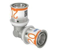 coude à sertir - 90 degrés - s-press plus - 20 mm vers 20 mm - uponor 1070524