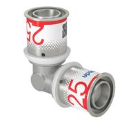 coude à sertir - 90 degrés - s-press plus - 25 mm vers 25 mm - uponor 1070525