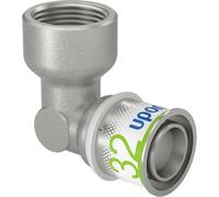 coude à sertir - 90 degrés - taraudage femelle - s-press plus - 32 vers 1 pouce - uponor 1070544