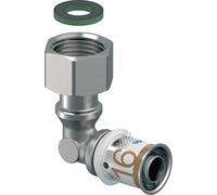 coude à sertir - ecrou libre - s-press plus - 16 mm vers 1/2 - uponor 1070612
