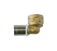 Coude femelle PER à sertir 12mm x 15/21 - 1/2" Fixoconnect