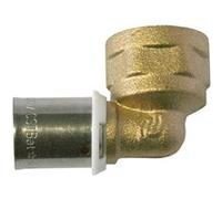 Coude à sertir fixe femelle PER F38 Ø12 G