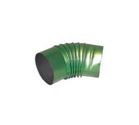 Coude alu à 45° diam 125mm Isotip Joncoux 012412
