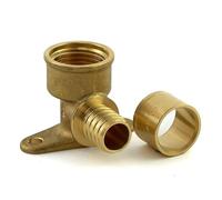 Coude applique à glissement PER Ø12mm à visser avec embase de fixation F15x21 BRICOZOR