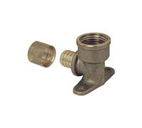 Coude avec base de fixation PER femelle F12 PER Ø 20