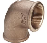 Coude bronze femelle / femelle 90° 26/34 VIEGA
