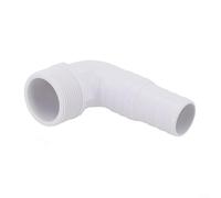 Coude combiné lisse pour Hayward SPX1105Z3 Raccord de sortie d'aspiration 3,8 cm MIP Adaptateur de filtre de piscine creusée Connecteur de tuyau de piscine creusée Pro Series Filtre à sable de