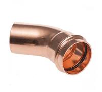 Coude cuivre 45° M/F à sertir Press - diamètre 28 mm CONEX BANNINGER