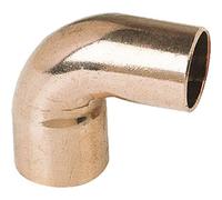 Coude cuivre à souder 90° mâle / femelle - diamètre 40 mm BRICOZOR