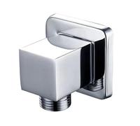 Coude d'alimentation murale en laiton massif, sortie coudée murale G1,27 cm pour douchette à main, sortie d'eau Union 1,27 cm pour douche de salle de bain