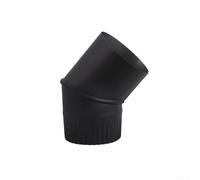 Coude de cheminée en acier inoxydable 304, coude à 45 degrés en acier inoxydable 304, pour poêle à bois, accessoire de raccord de tuyau de cheminée (125 mm)