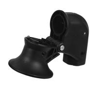 Coude de Parasol de Terrasse pour Roman Banana Deck, Adaptateur PC Noir | Résistant au Vent Intempéries, Réglage D’angle Fluide, pour Extérieur, Patio et Plage