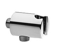 Coude de raccordement mural AquaCraft 100 1/2" 62060000-00 avec support de douche intégré, chromé