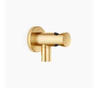 Dornbracht Meta coude de raccordement mural 28490660-28 2000 / 2 ", sortie de douche 3/8", avec support de douche, laiton brossé