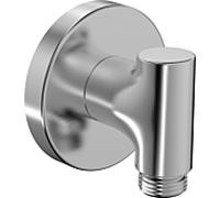 Hansa – Coude mural 290022-80, acier brossé, G 1/2, rond