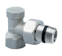 Coude de réglage équerre nickelé pour robinet de radiateur 3/4'' - ORKLI - 1035