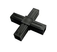Coude de remplacement pour connecteur à joint, 20x20 flat 4ways | Joint fixe en alliage d ' aluminium pour Rails de clôture et Construction d ' étagères industrielles, facile à
