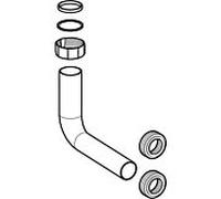 coude de rinçage Geberit 242390111 pour module sanitaire Monolith