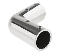 Coude de tuyau en acier inoxydable 316 de qualité marine 22 mm 110 degrés pour rampe de yacht de bateau, pont de garde-corps, connecteur de tube argenté (2,5 cm)