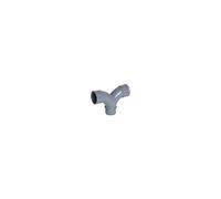 Coude double en pvc diamètre 40, male femelle