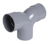 Coude double parallèle 87°30 - NICOLL - PVC gris - Ø 100 mm