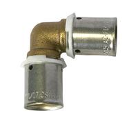 Coude égal 90° PER à sertir 20mm Fixoconnect