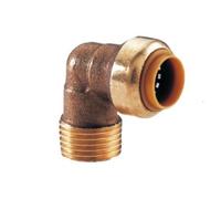 Coude égal 90° TECTITE CLASSIC mâle à visser D14 1/2 COMAP T092G1412
