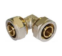 Coude égal à compression pour tube multicouche - diam 20 mm BOUTTÉ