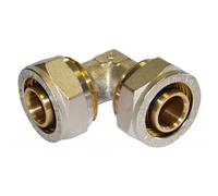 Coude égal à compression pour tube multicouche - diam 26 mm BOUTTÉ