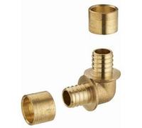 Coude égal à glissement pour tube PER NOYON & THIEBAULT - Ø 20 mm Bague en laiton - 3188-20L1 G