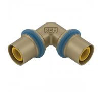 Coude égal à sertir 45° pour tube multicouche diamètre 63 mm RBM