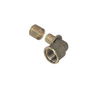 Coude Femelle PER à glissement/Diam 20-15X21(1/2")/Femelle