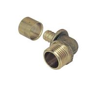 SOMATHERM FOR YOU, Raccord mâle coudé à glissement 12/17 pour tube PER Ø16 - Montage facile, résistant à la corrosion, certifié NF, pression max 10 bars, température 5°C à 90°C