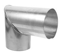 Coude Flexible de Conduit de Poêle en Acier Inoxydable à 90 degrés | Résistant à Chaleur, Limite les Fuites D’Air, pour Tubages de Serrage, Véhicules de Loisirs, Camping Extérieur et Foyers