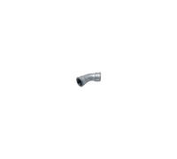 Coude fonte grand rayon 45° FF NOIR EGAL 20x27