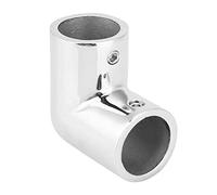 Coude Inox Coude de tuyau, prise d'eau, raccord de tuyau à 2 voies en acier inoxydable 316 épaissi raccord de tuyau coudé de 3 mm d'épaisseur(25mm) Raccord En L