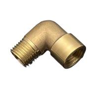 Coude Laiton 90° Femelle-Mâle 1/8-4 Pouces Raccord | Raccord Angle, Connexion Fiable, Montage Simple, Tailles Multiples(G1I8 M To G1I4 M)
