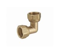 Coude laiton double femelle écrou libre F1/2' (15x21) - 803728